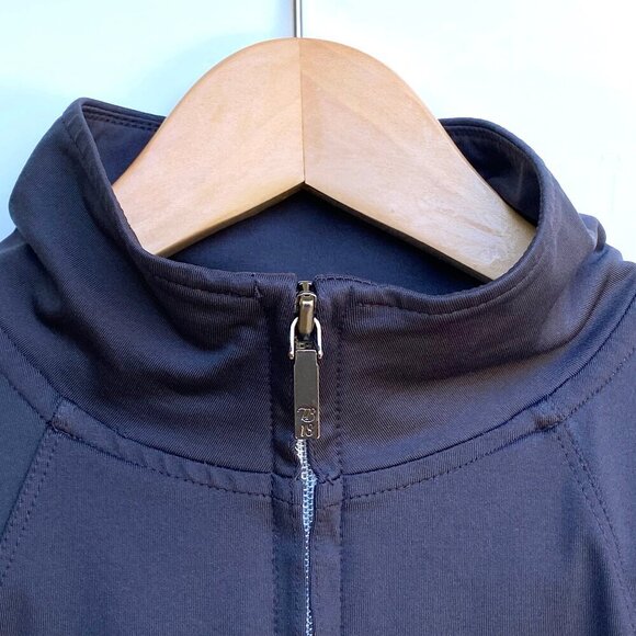 Tommy Bahama 18 Golf Womens Jacket Size L Navy Zip Up Nylon Spandex Performance - Picture 7 of 10